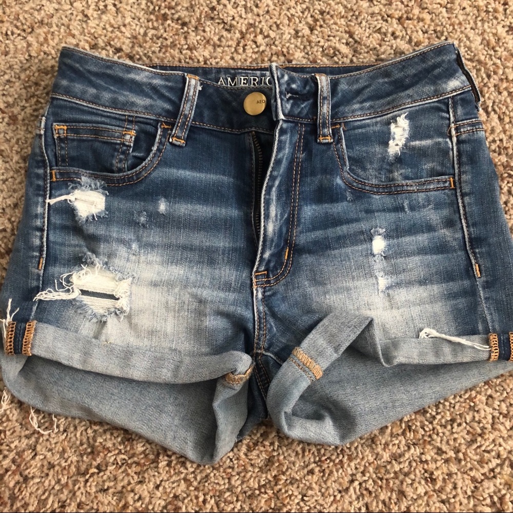 American Eagle High Waisted Shorts